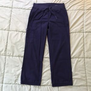 Koi Navy Scrub Pants Yoga Waist Drawstring size M